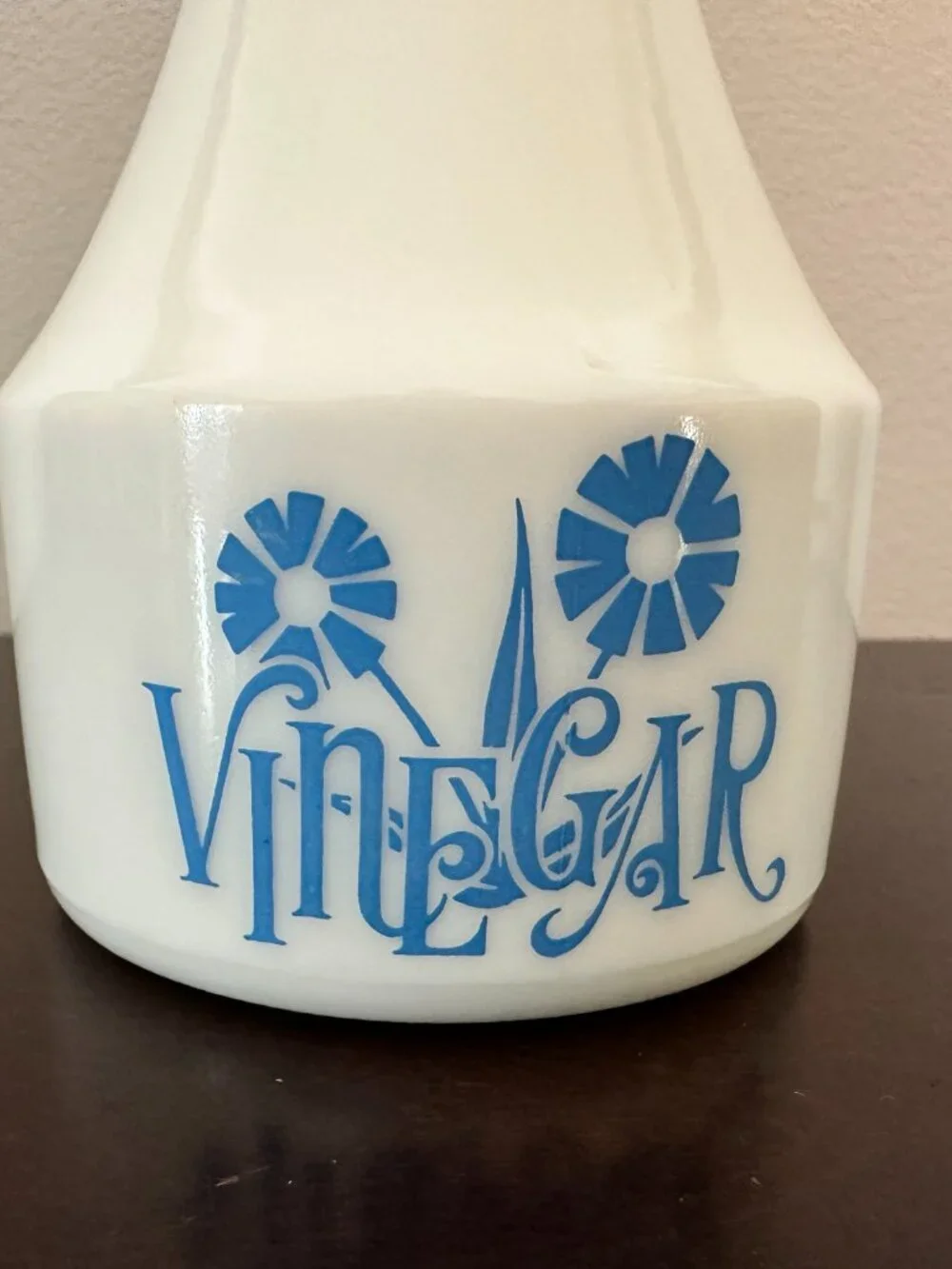 Vintage Servingwear By Gemco MCM Oil / Vinegar Cruet Delft Made In USA New Box